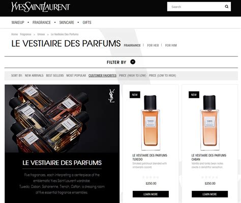 ysl france website.